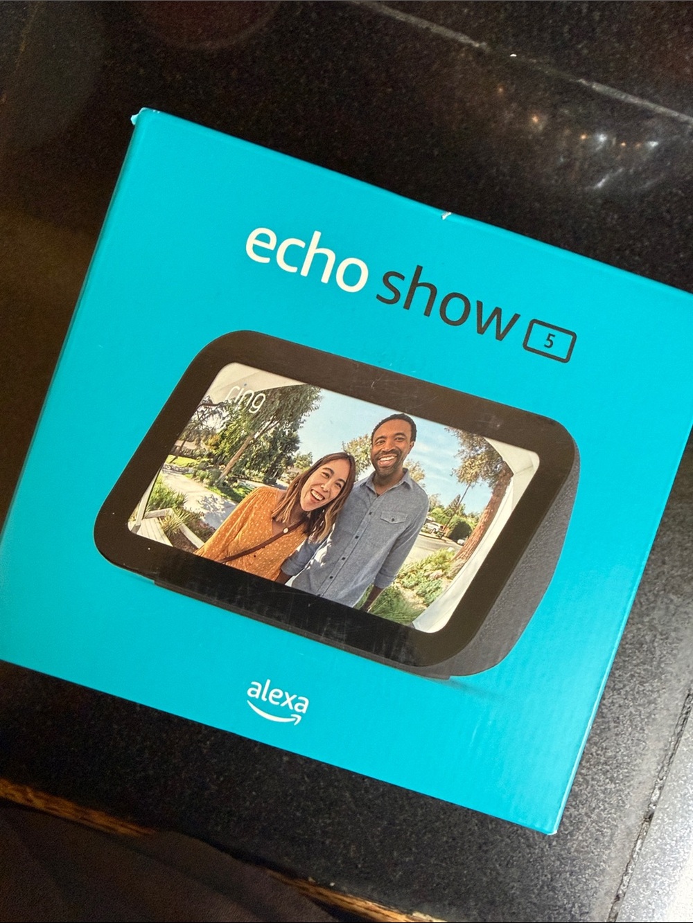 Amazon Echo Show 5 - Teal Packaging